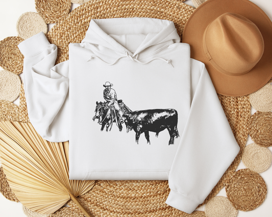 Working Cattle Unisex Hoodie