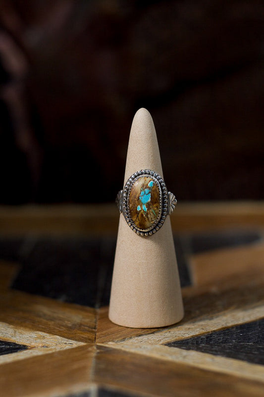 Royston Turquoise Ring (Size 7)