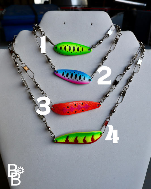 Fishing Lure Necklaces
