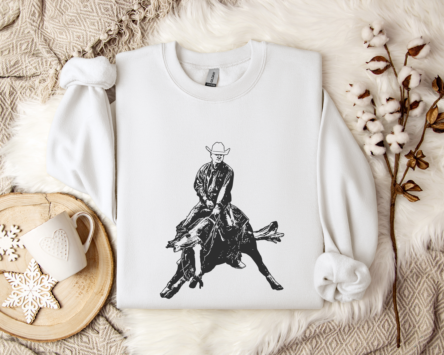 Cutting Horse Unisex Sweatshirt
