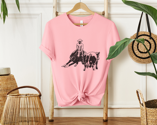 Cutting Horse Unisex T-Shirt