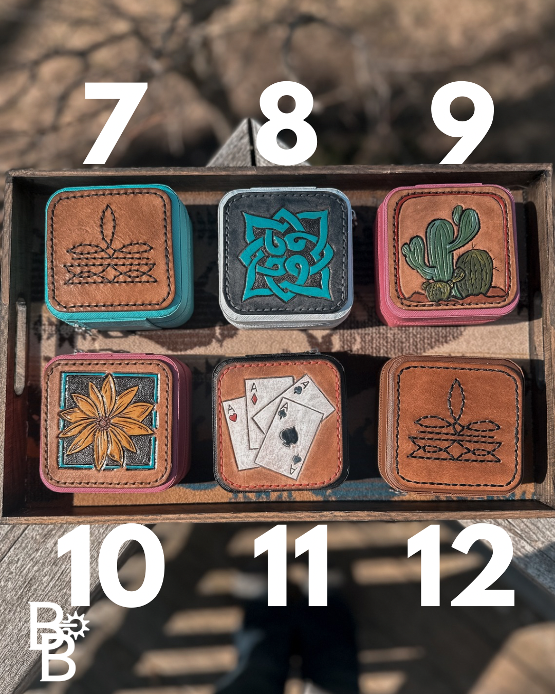 Tooled Jewelry Boxes