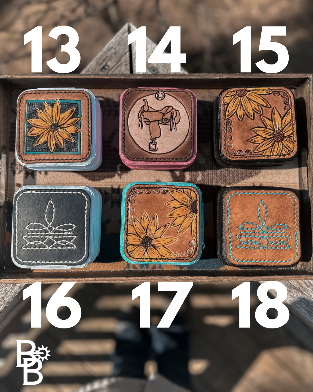 Tooled Jewelry Boxes