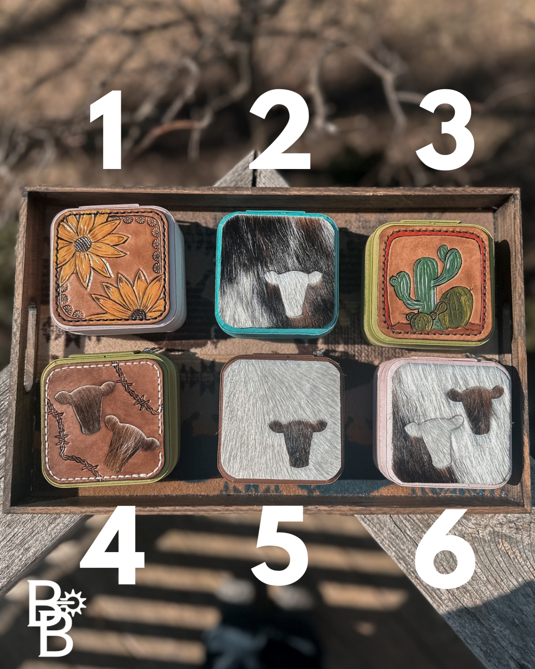 Tooled Jewelry Boxes