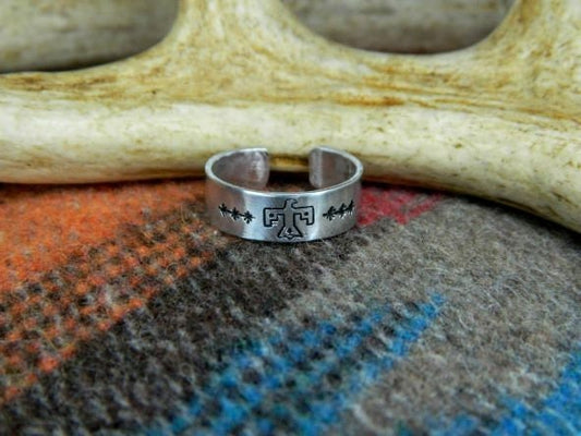 Thunderbird Stamped Ring