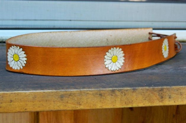 Daisy Painted Cowboy Hat Hatband