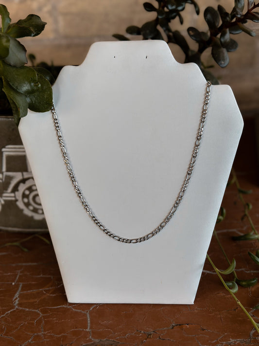 Men's 4mm Figaro Chain