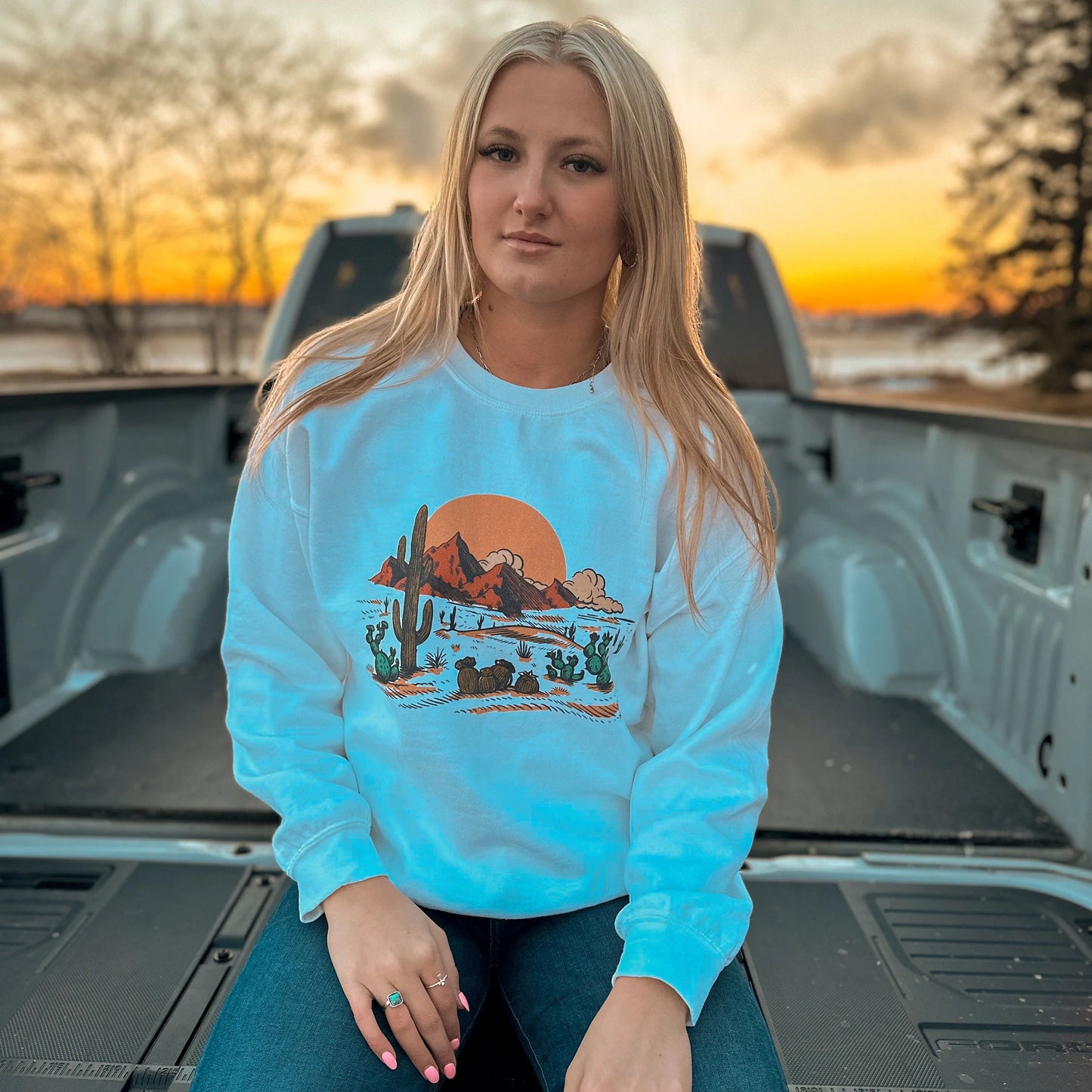 Desert Unisex Crewneck