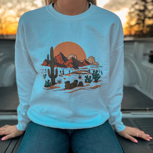 Desert Unisex Crewneck