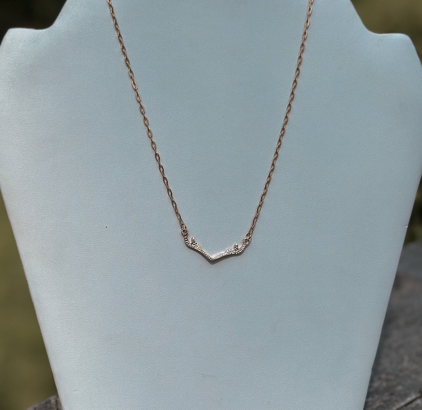 Dainty Antler Necklace (2 Colours)