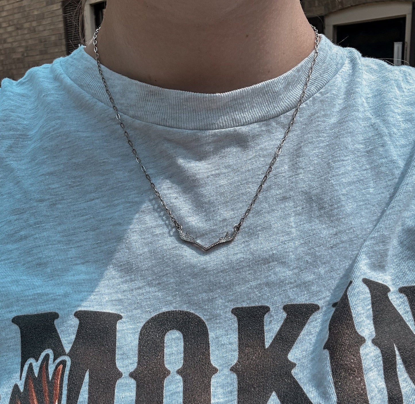 Dainty Antler Necklace (2 Colours)