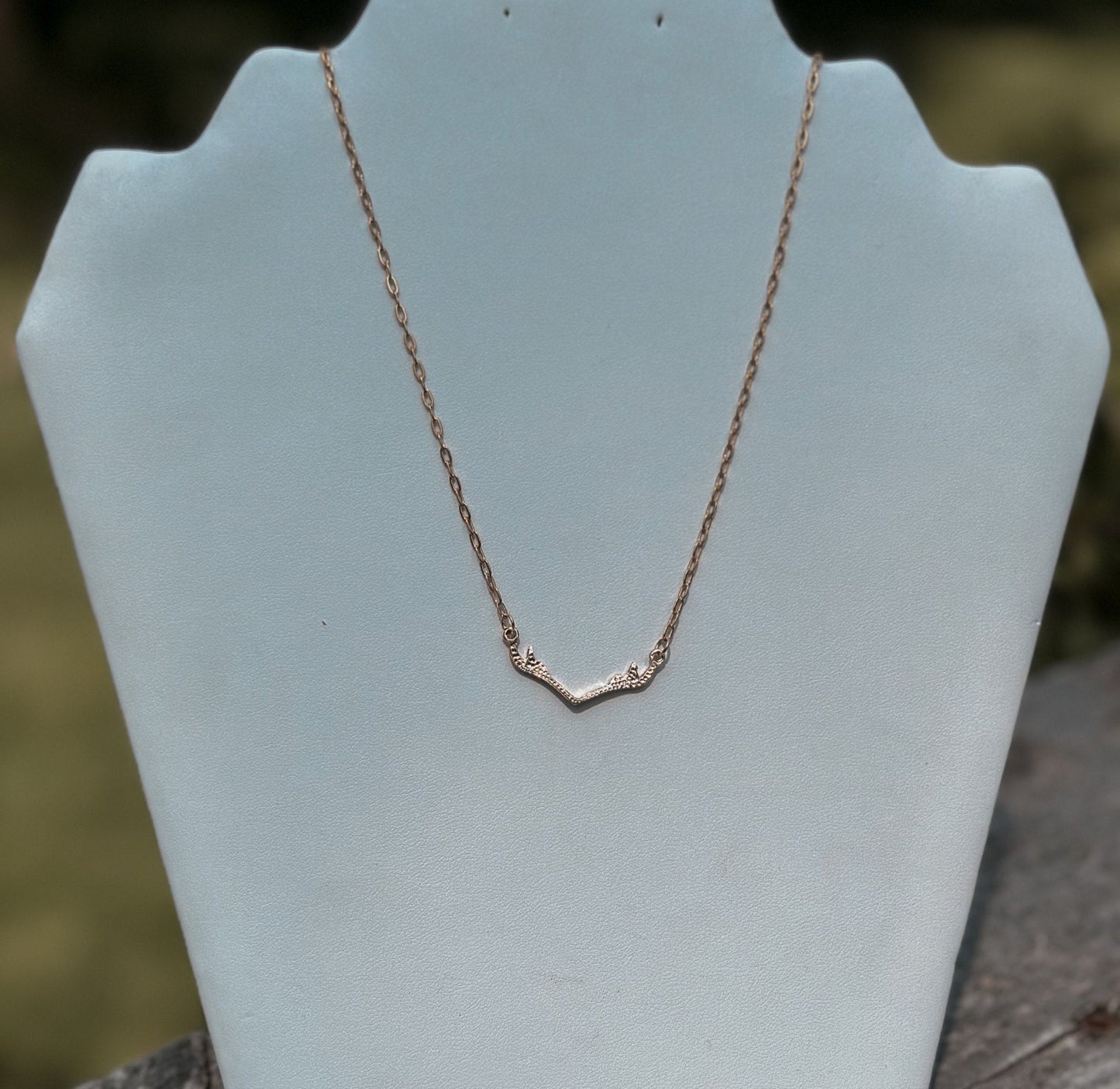 Dainty Antler Necklace (2 Colours)