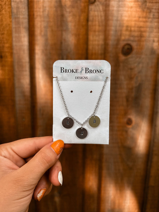 Custom Initial Necklace