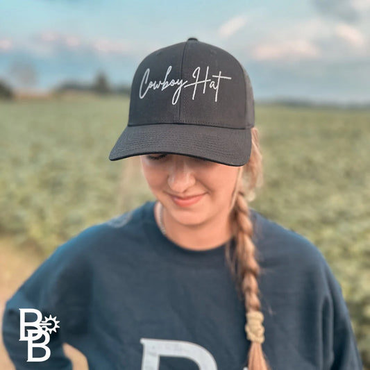 Cowboy Hat Trucker Hat