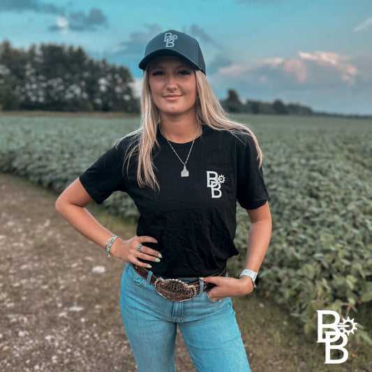 BB Designs Corner Logo Tee Unisex t-shirt