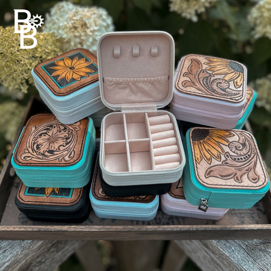 Tooled Jewelry Boxes