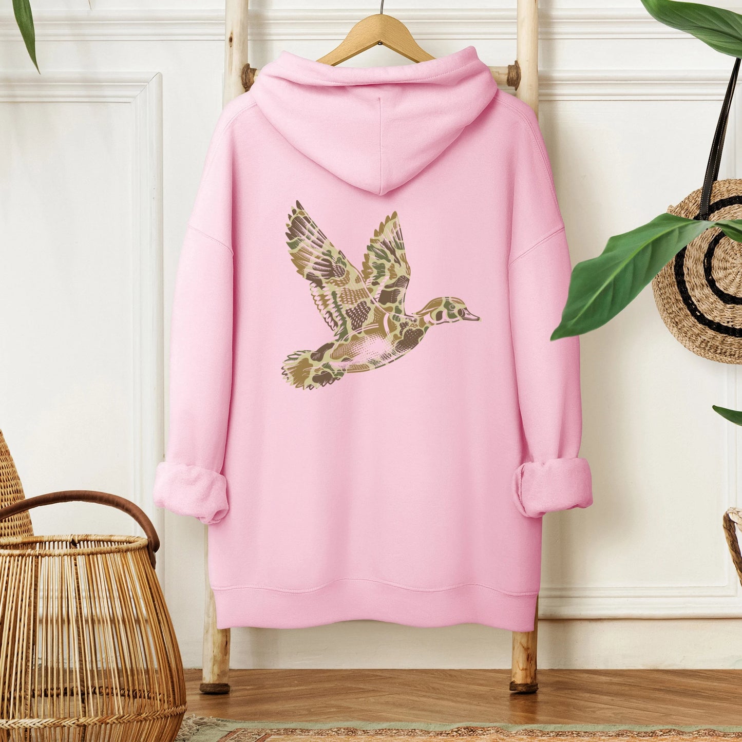 Duck Camo Mallards Graphic Unisex Hoodie