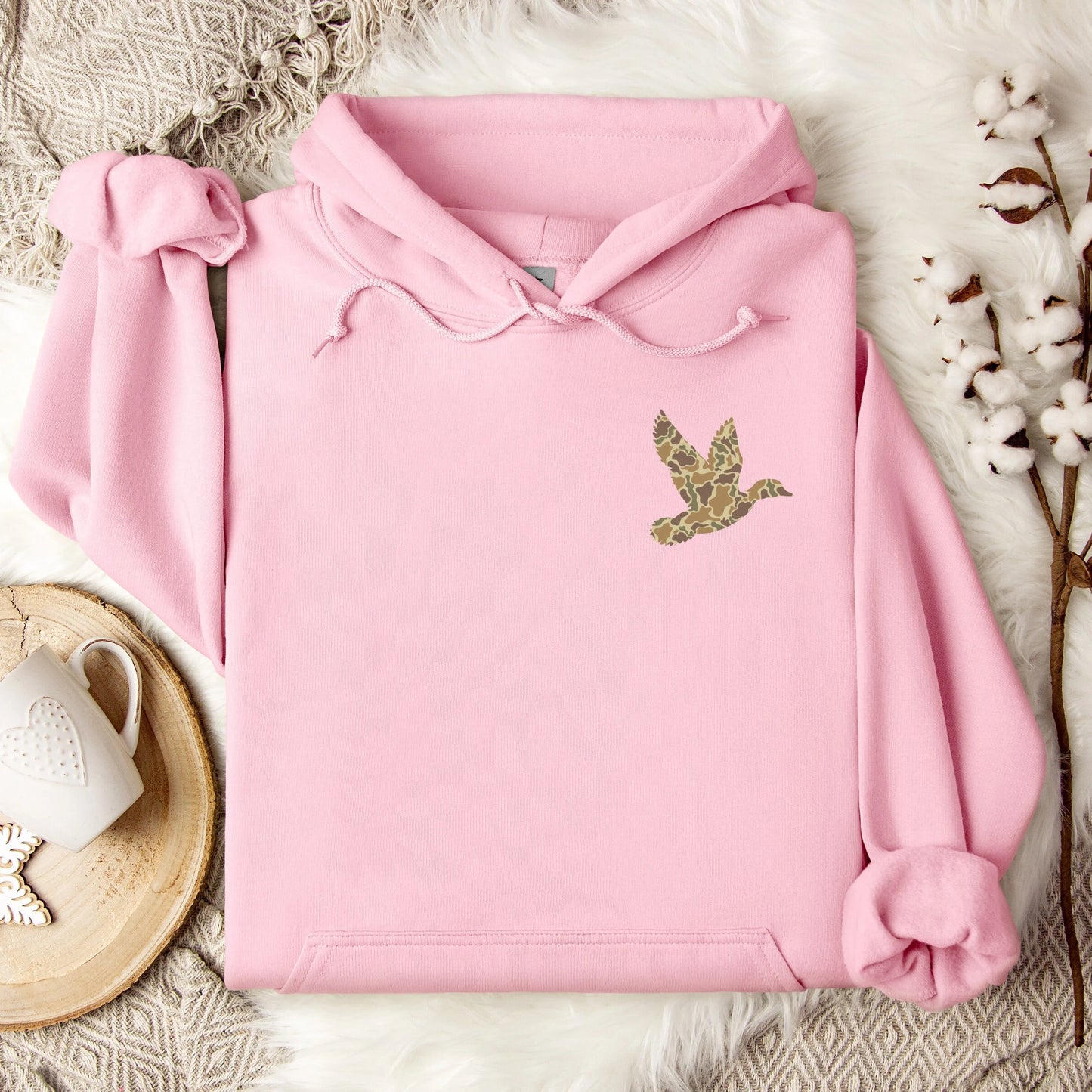 Duck Camo Mallards Graphic Unisex Hoodie