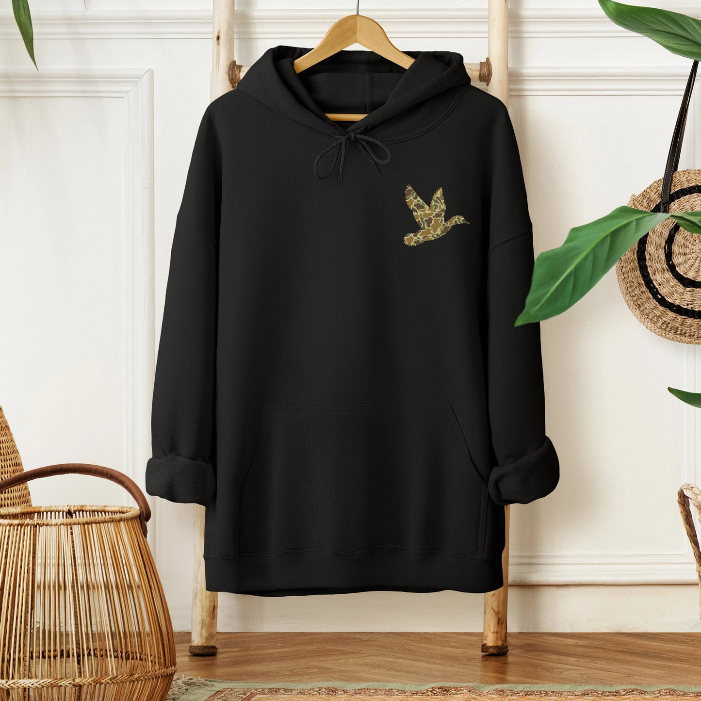 Duck Camo Mallards Graphic Unisex Hoodie