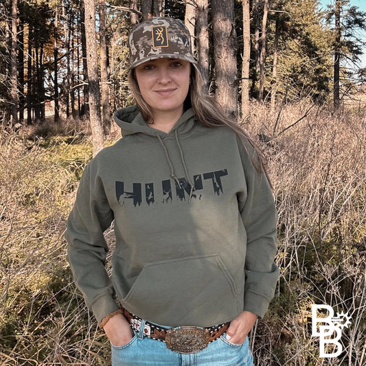 HUNT Graphic Unisex Hoodie