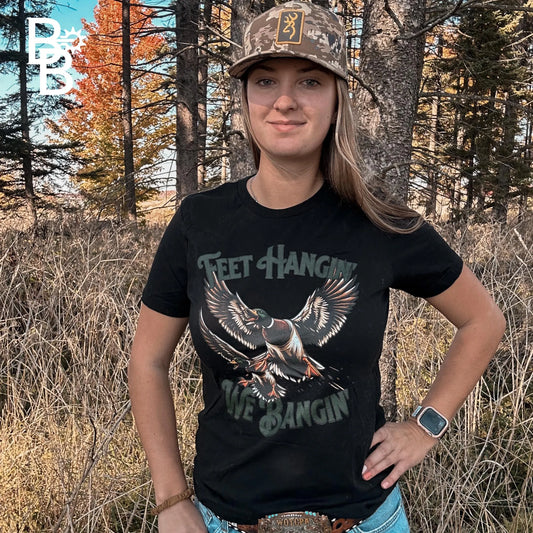 Feet Hangin' We Bangin' Graphic Tee Unisex t-shirt