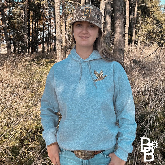 Duck Camo Mallards Graphic Unisex Hoodie