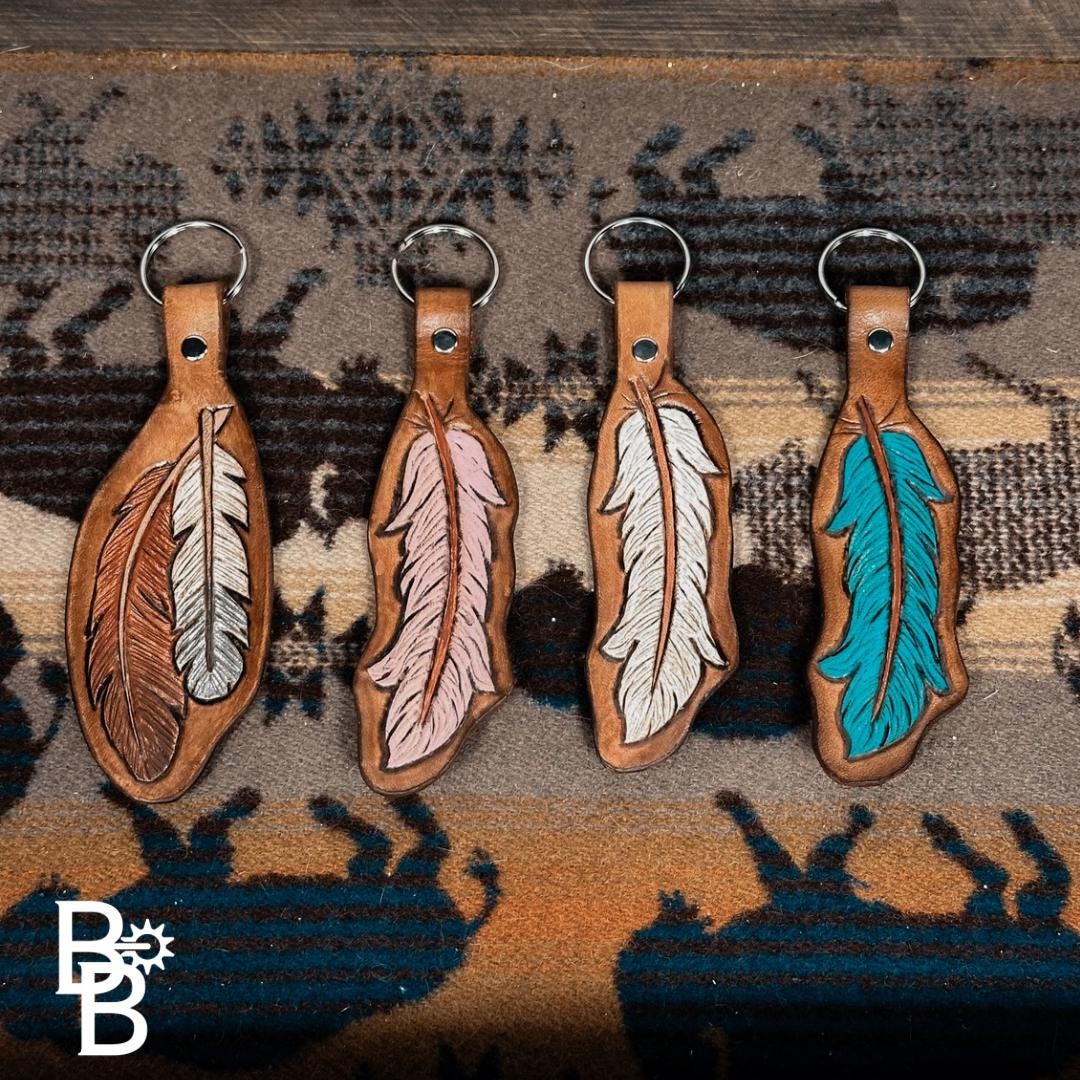 Feather Keychain