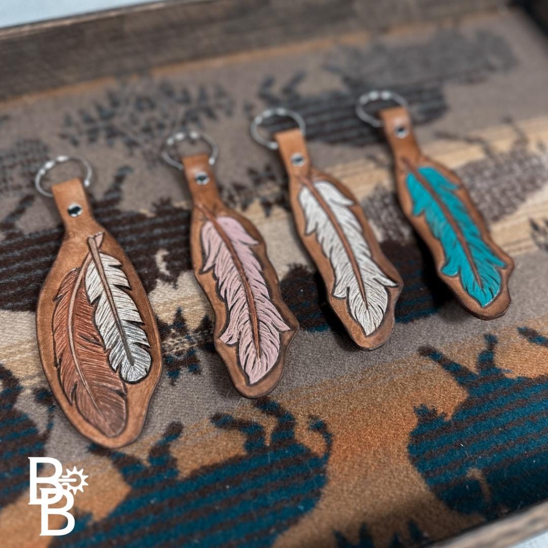 Feather Keychain