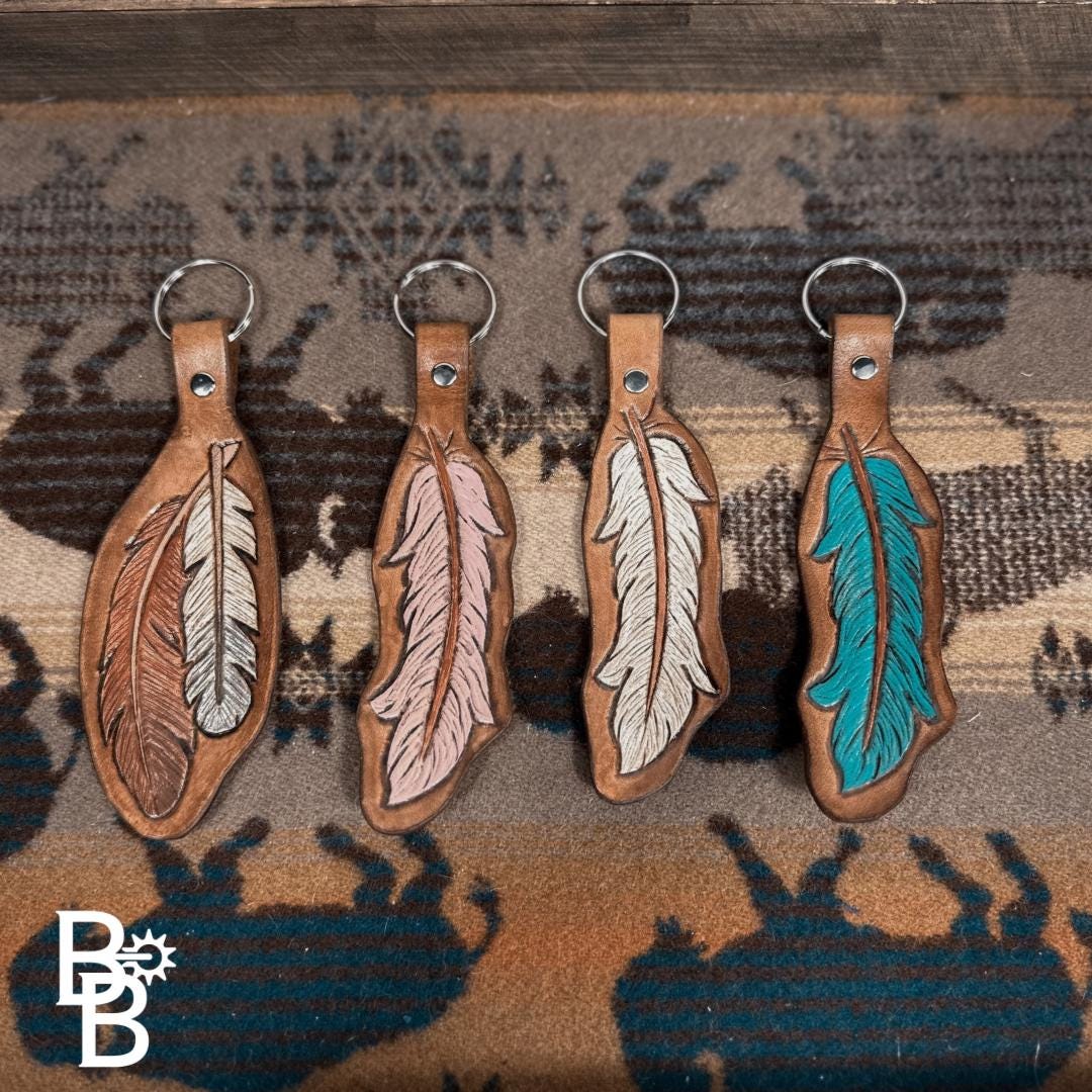 Feather Keychain
