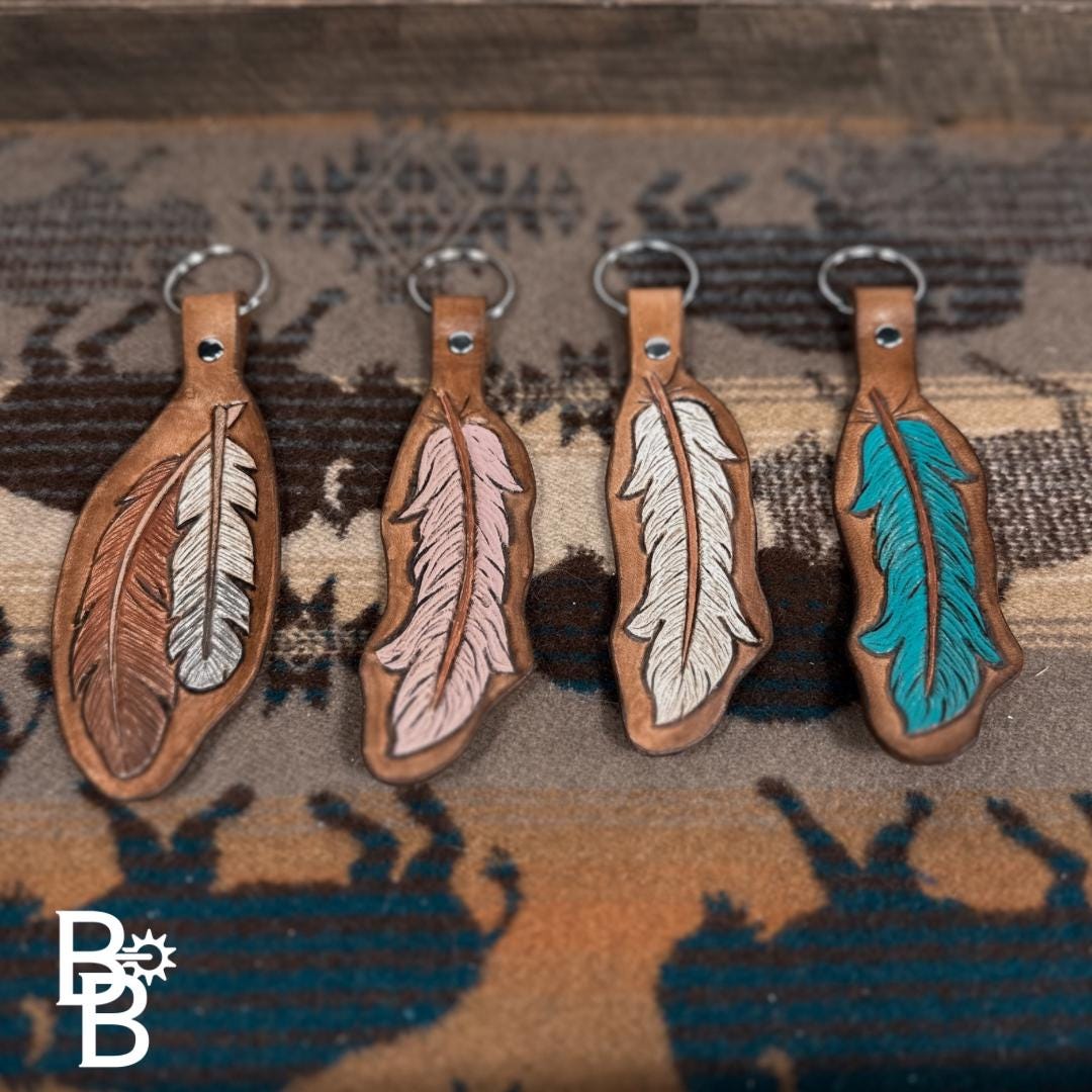 Feather Keychain