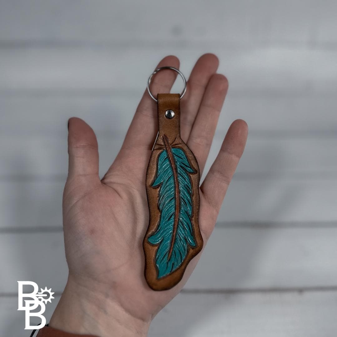 Feather Keychain