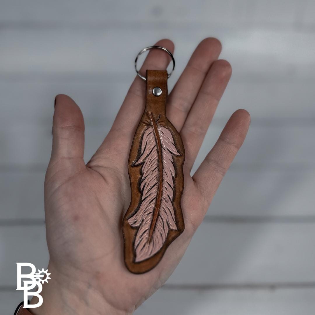 Feather Keychain