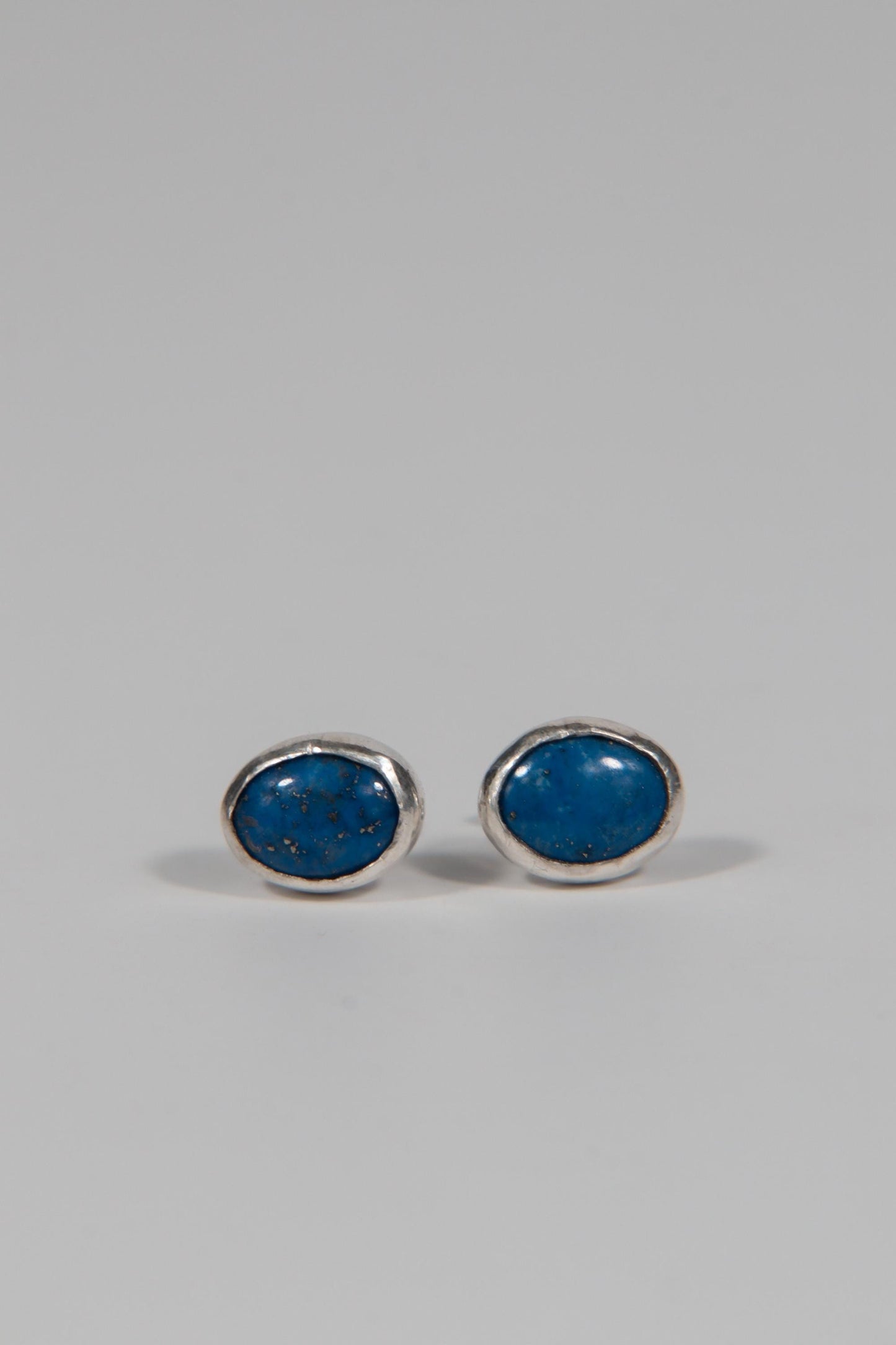 Lapis Lazuli Stud Earrings