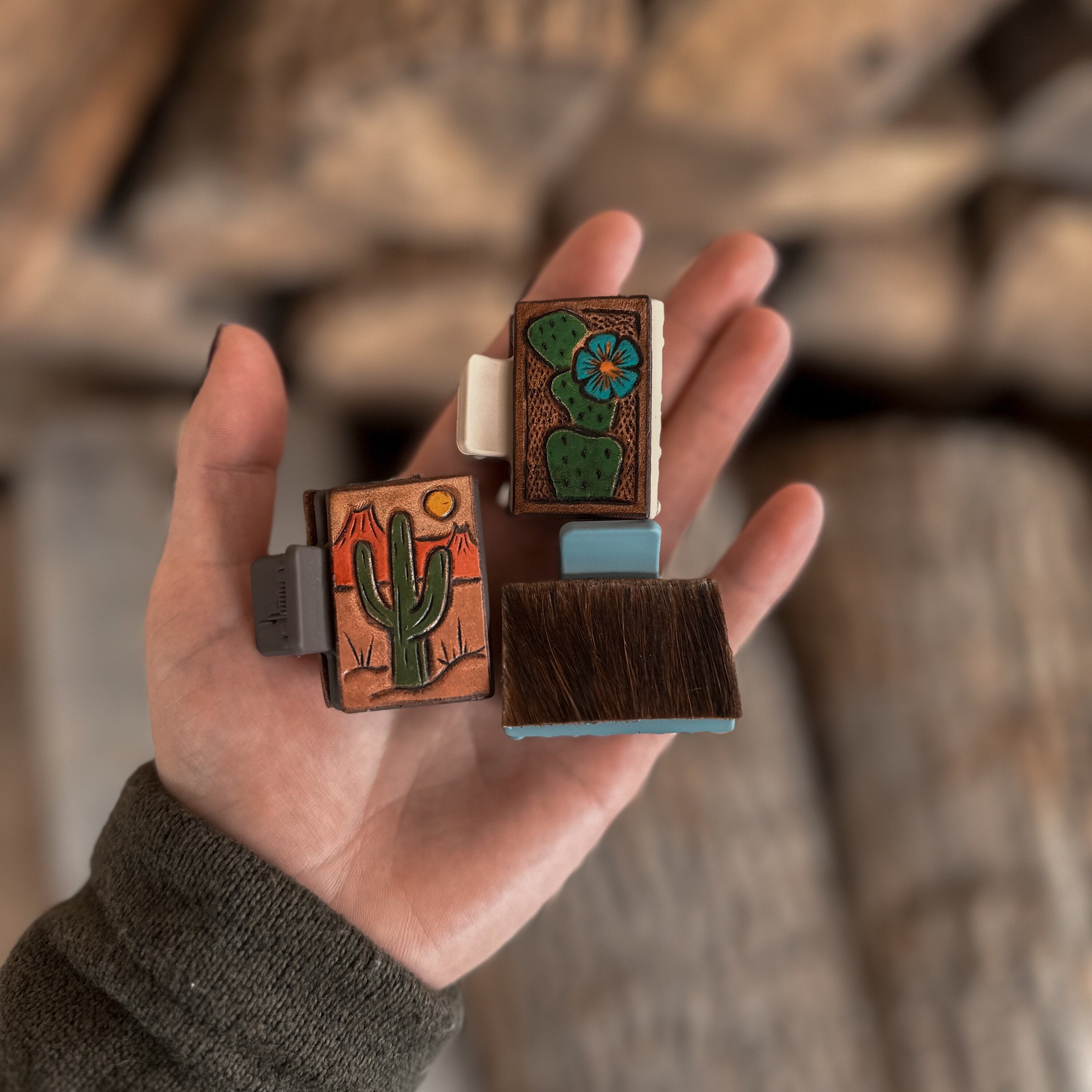 Hair Clips, Jewelry Boxes, Key Chains – Broke Bronc Designs