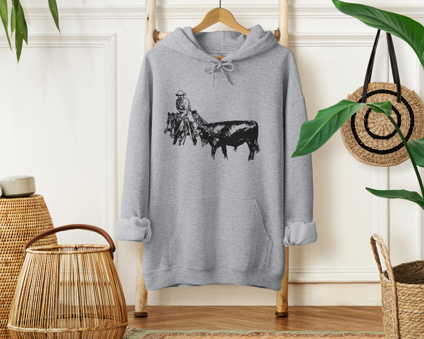 Working Cattle Unisex Hoodie