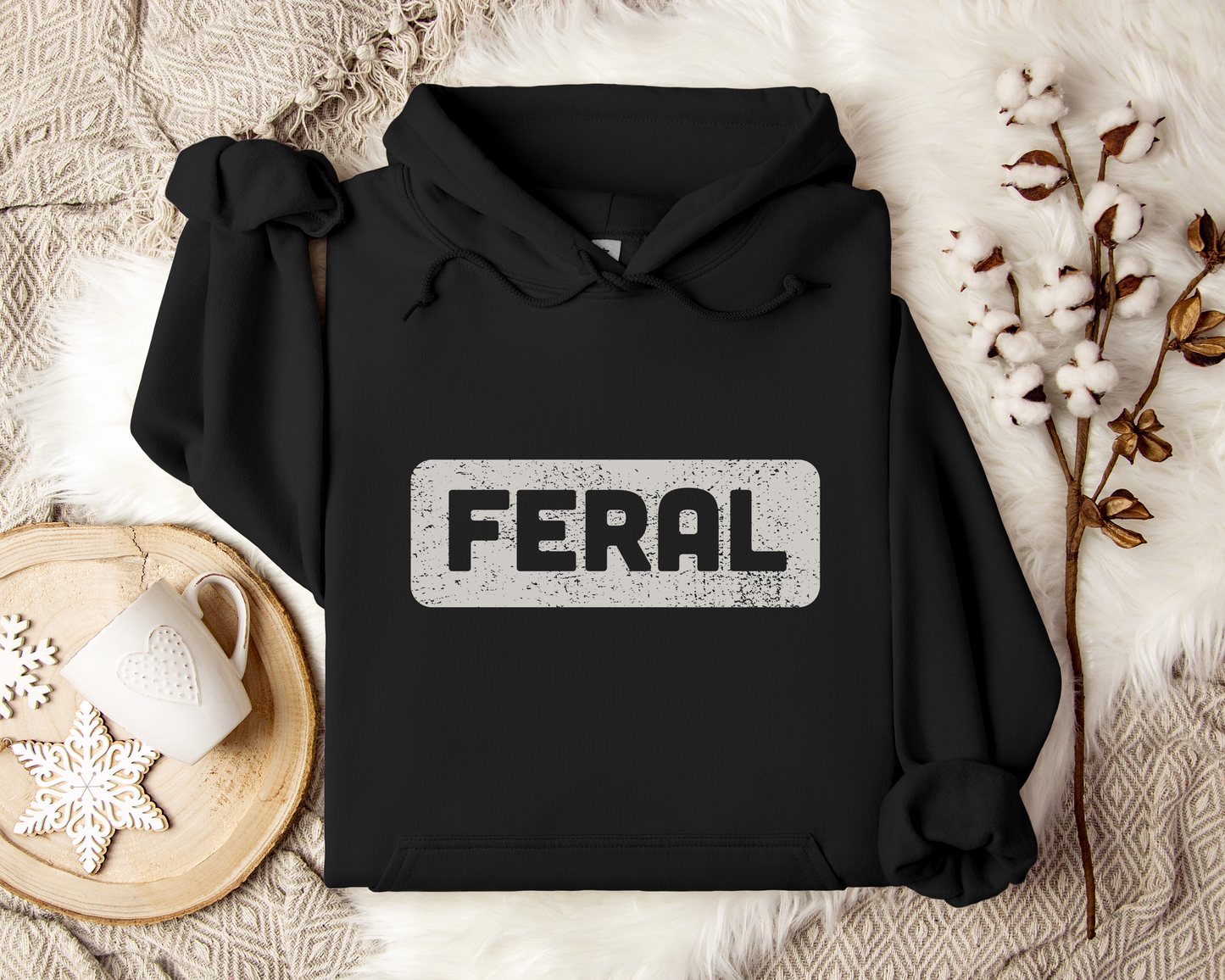 Feral Unisex Hoodie