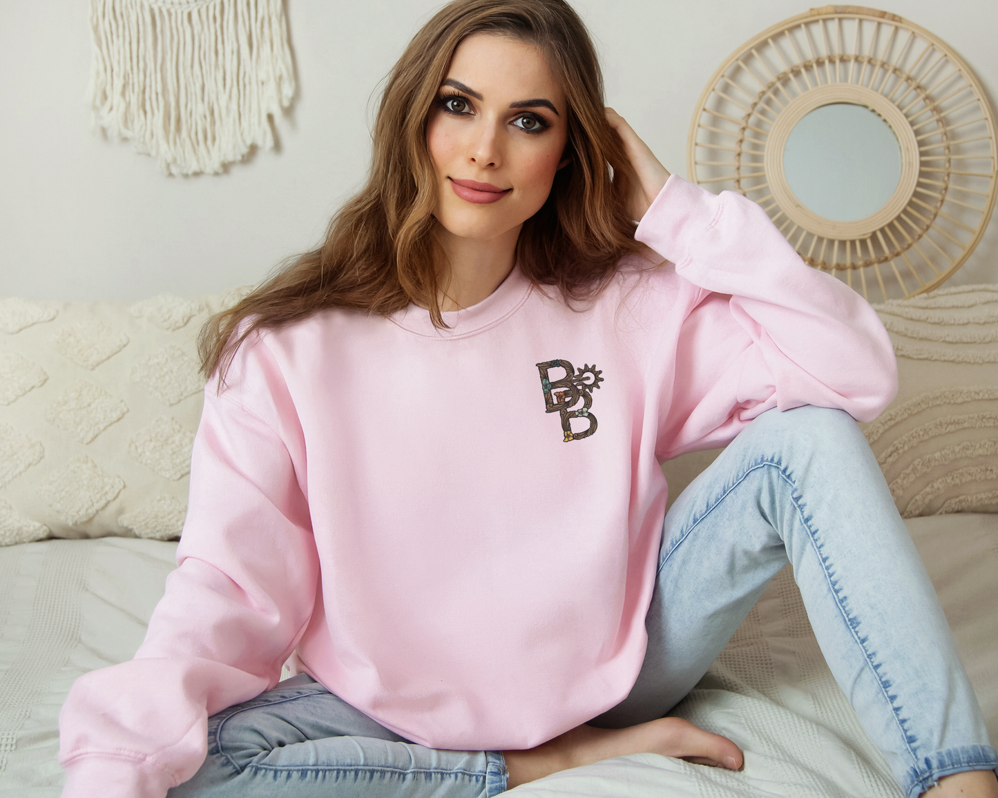 Tooled BB Designs Corner Logo Unisex Sweatshirt