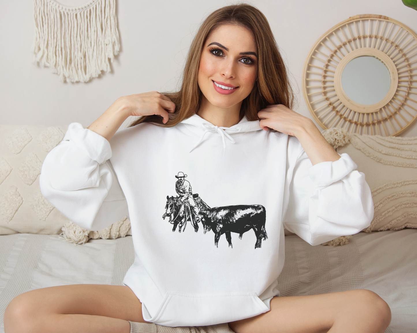 Working Cattle Unisex Hoodie