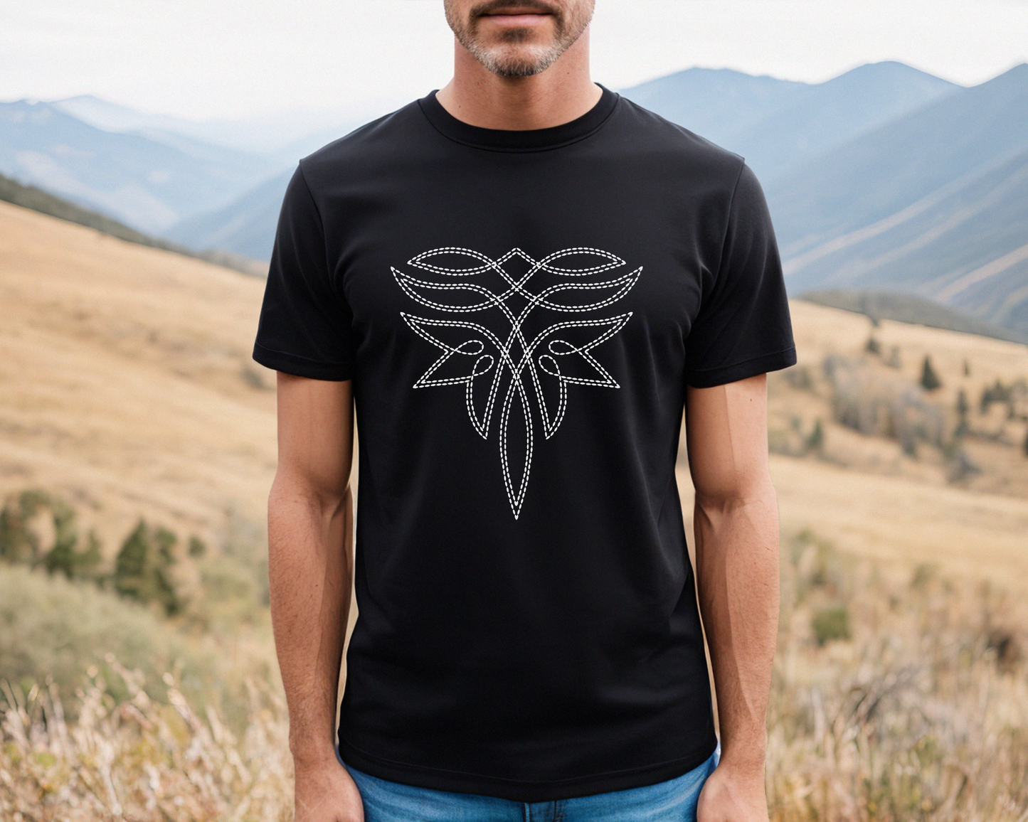 Boot Stitch Unisex t-shirt