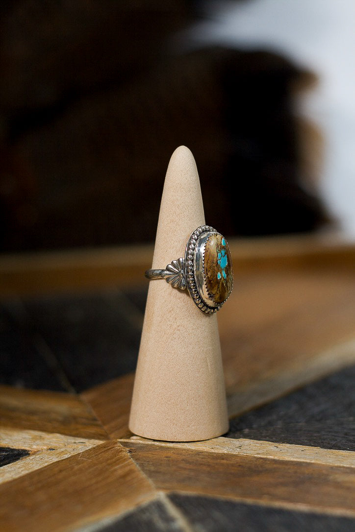 Royston Turquoise Ring (Size 7)