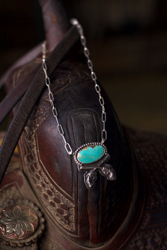 Royston Turquoise Revolver Necklace