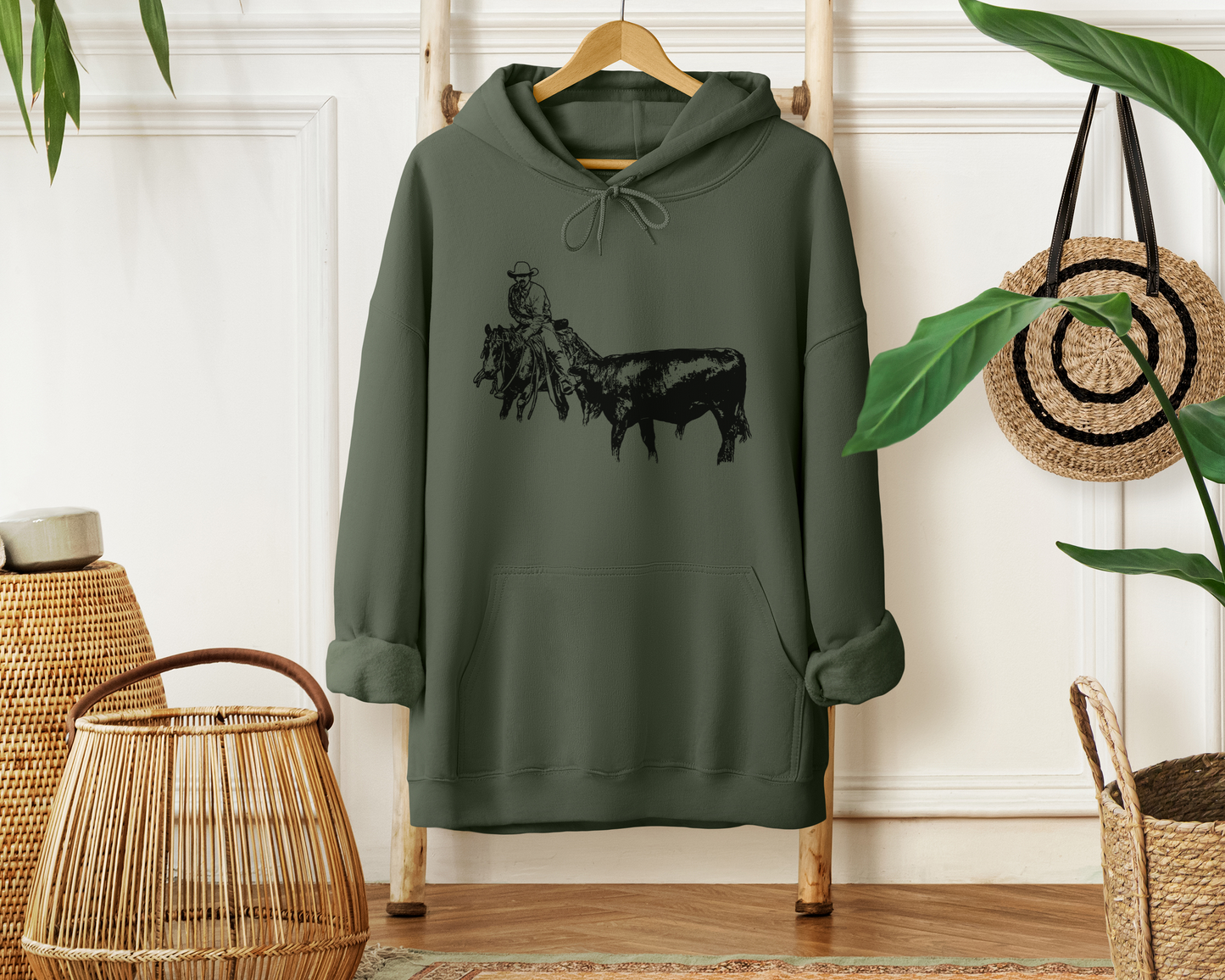 Working Cattle Unisex Hoodie