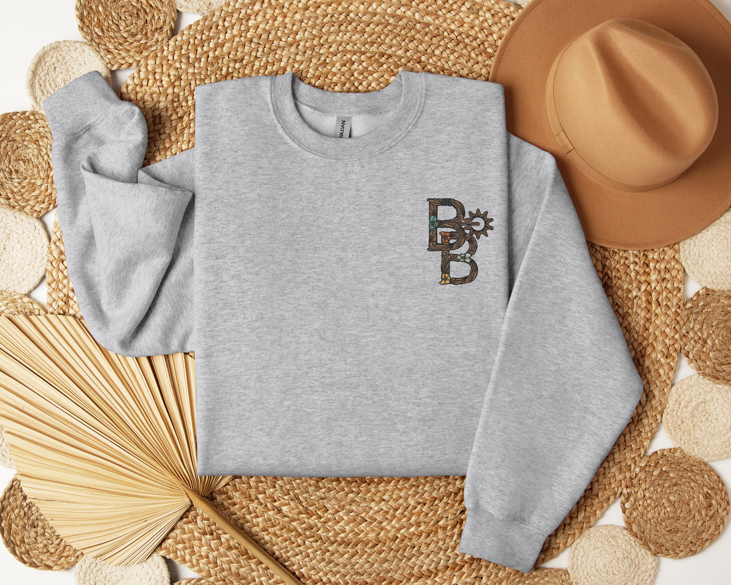 Tooled BB Designs Corner Logo Unisex Sweatshirt