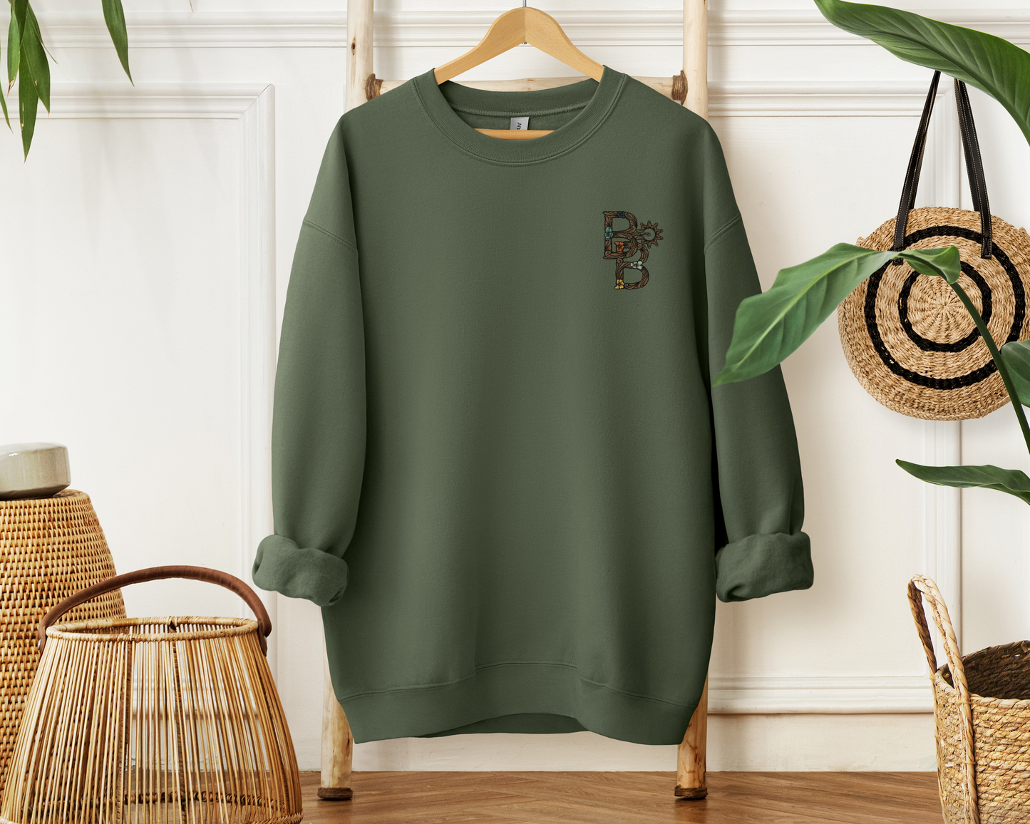 Tooled BB Designs Corner Logo Unisex Sweatshirt