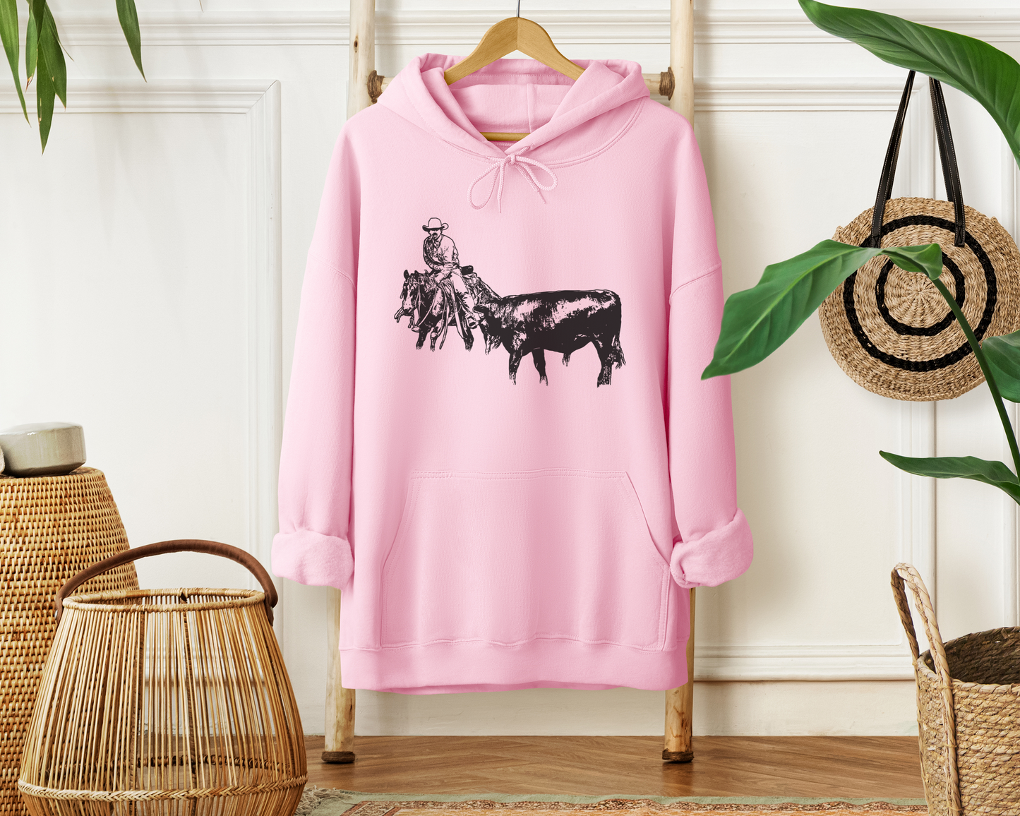 Working Cattle Unisex Hoodie