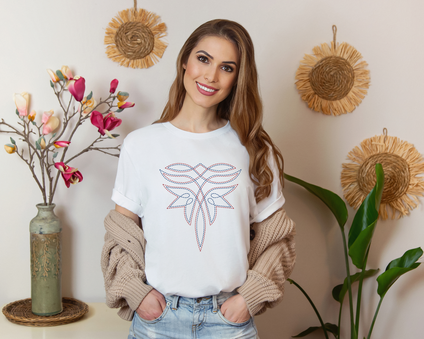 Boot Stitch Unisex t-shirt