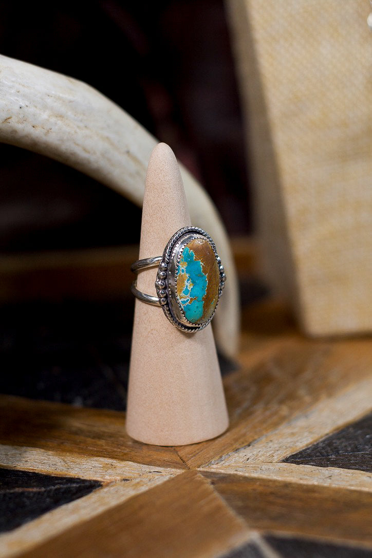 Royston Turquoise Ring (Size 8)