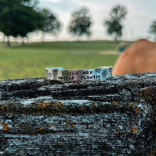 I Can Buy Myself Flowers Bracelet