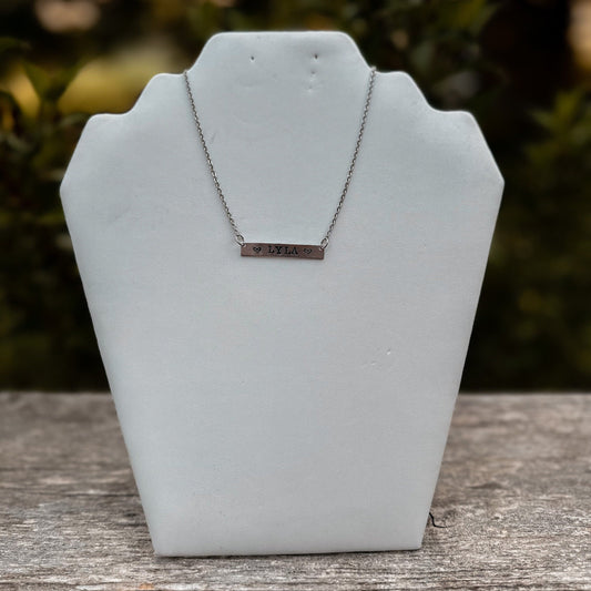Custom Bar Necklace