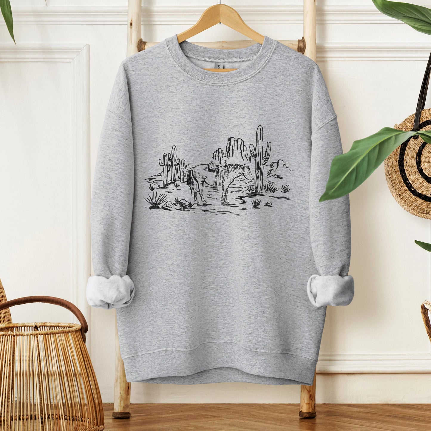 Desert Horse Unisex Crewneck